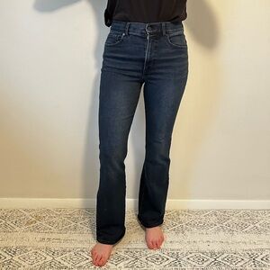 Express Dark Blue Bootcut Jeans